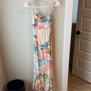 Maxi Dress with Back Cut Out
